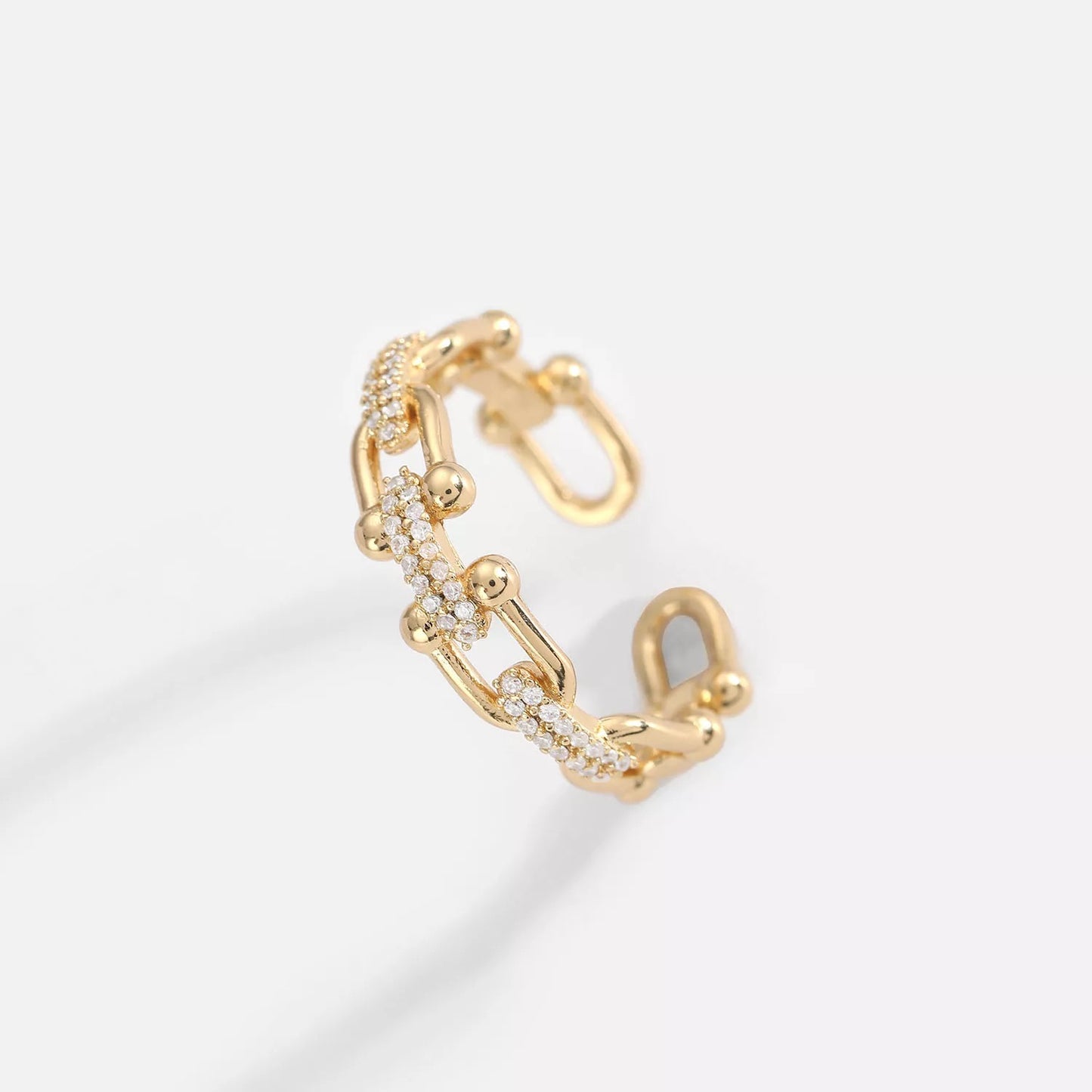 Luck shines ring