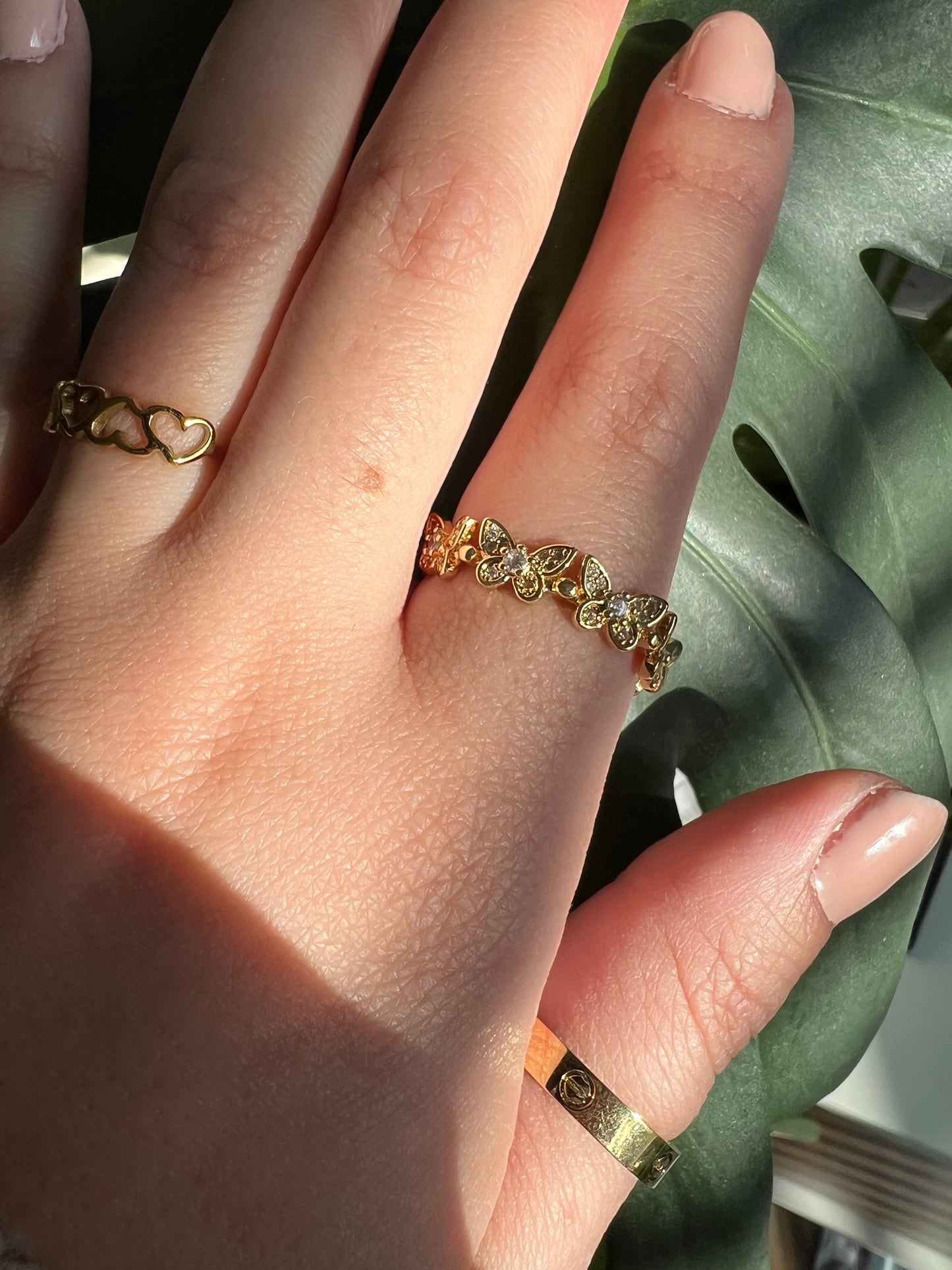 You give me butterflies ring