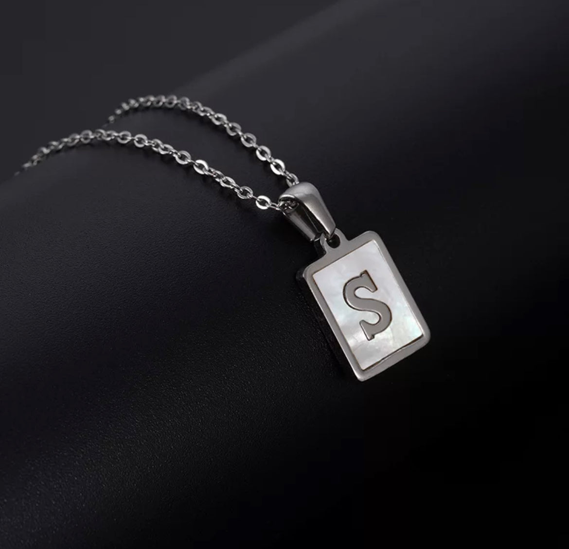 Initial necklace