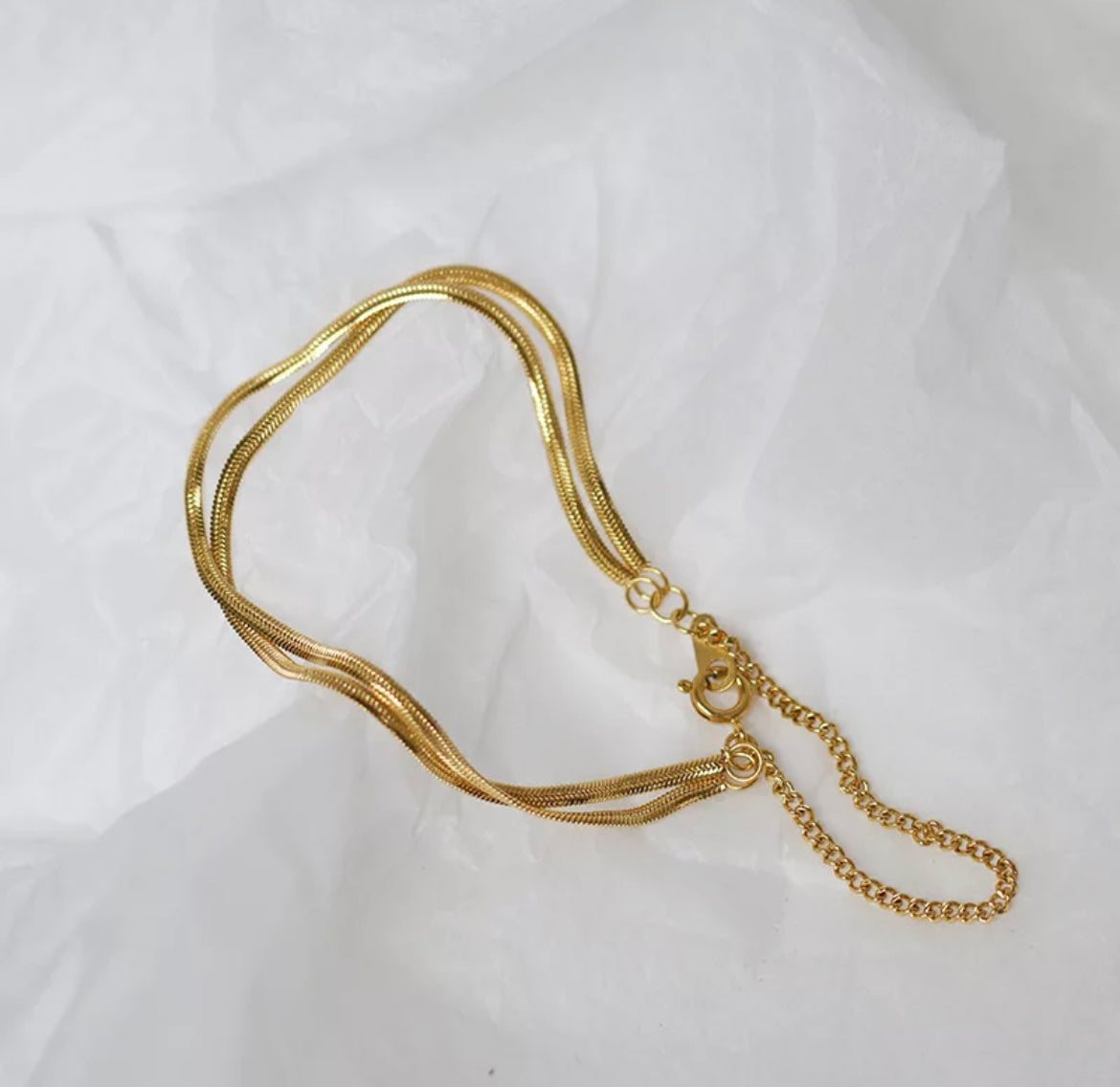 Double luxe bracelet