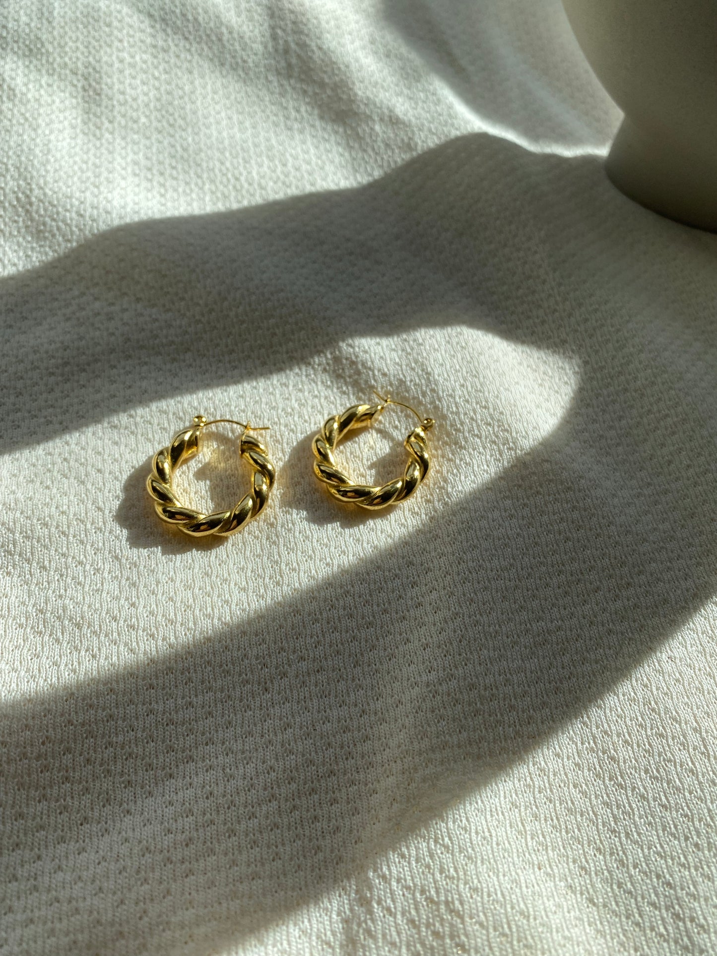 Woven earrings