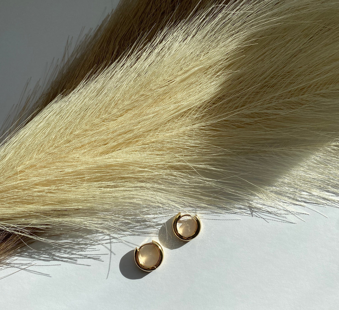 Luxe gold earrings