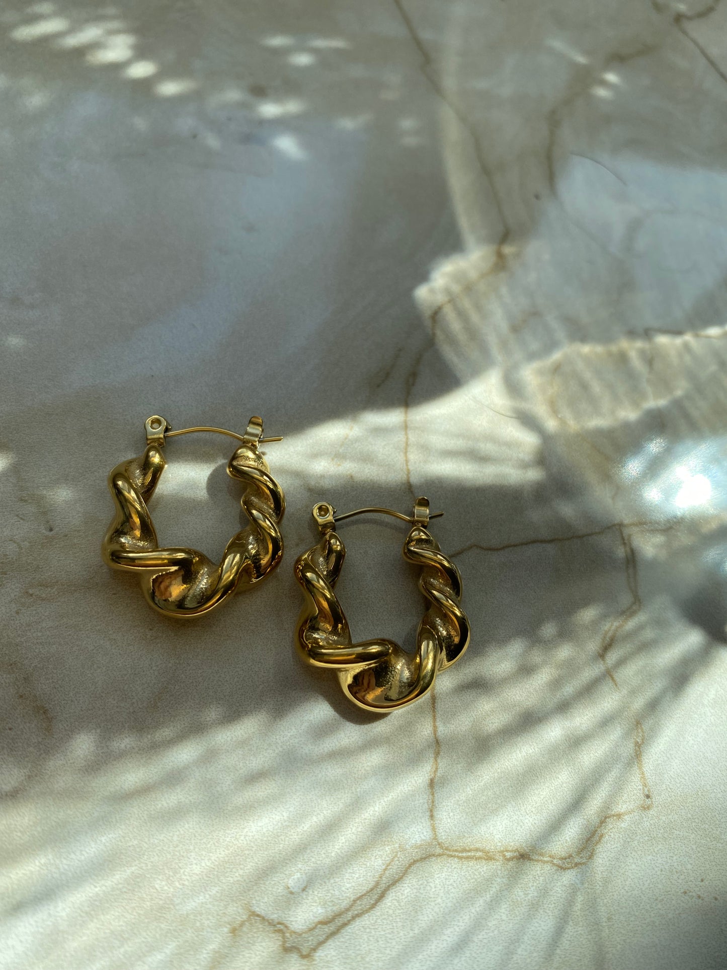 Girl boss earrings