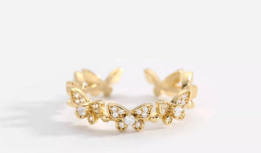 You give me butterflies ring