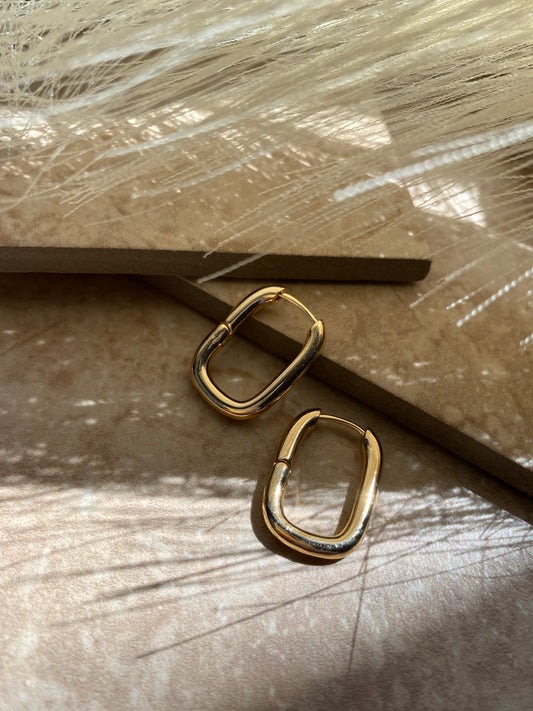 Vintage love earrings