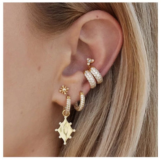 Luxe crystal Huggies