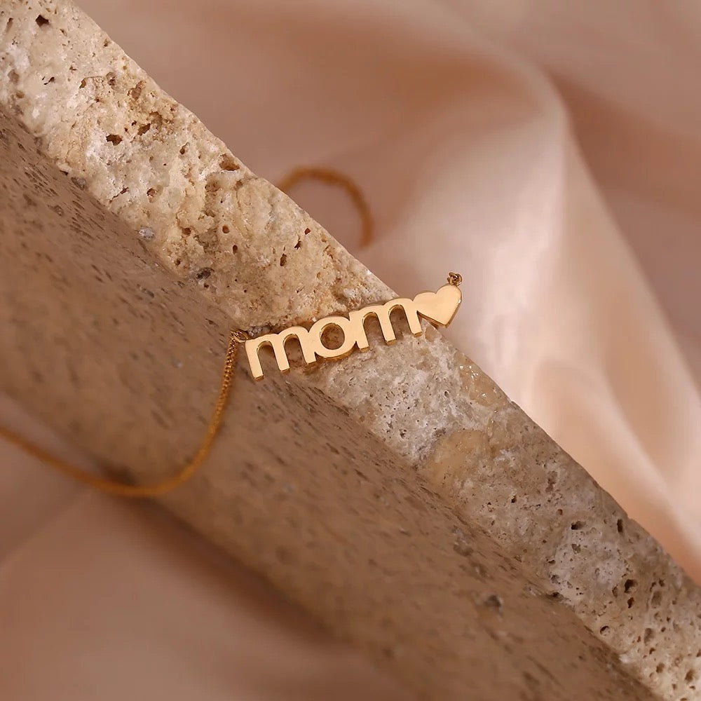 Dainty Mom necklace