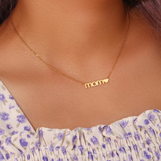 Dainty Mom necklace