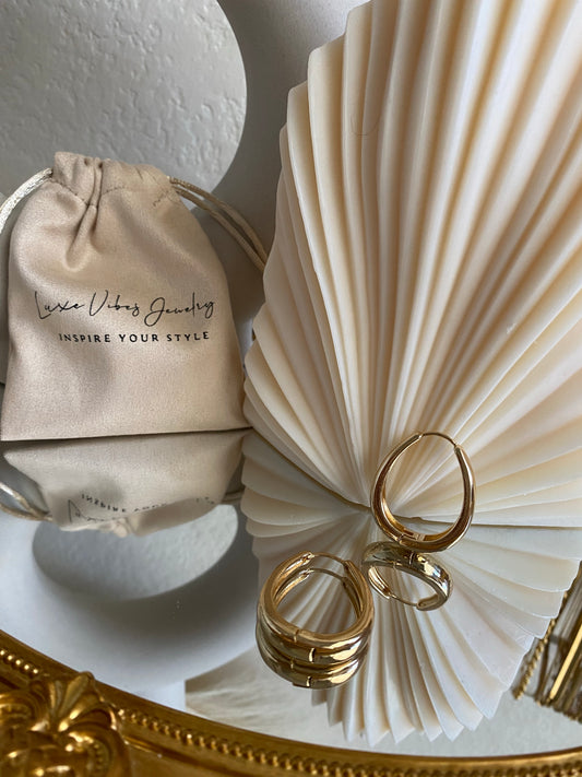 Glad your here earrings